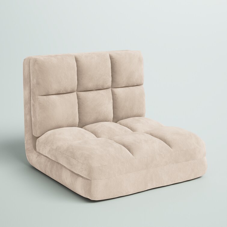 Loungie microsuede flip discount chair